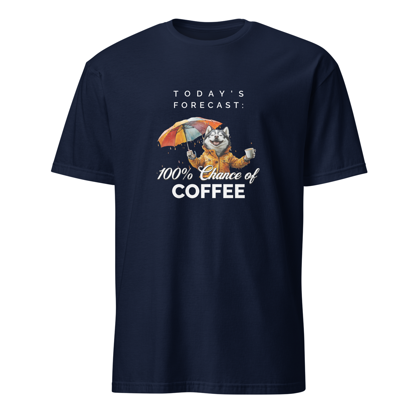 chance of coffee shirt